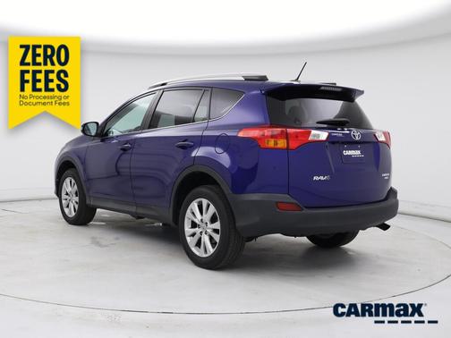 Blue 2014 Toyota RAV4 Limited