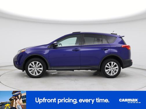 Blue 2014 Toyota RAV4 Limited