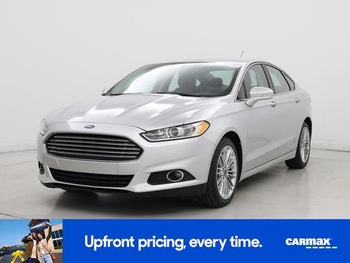 Silver 2015 Ford Fusion SE