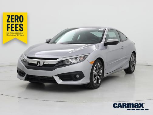 Silver 2017 Honda Civic EX-L