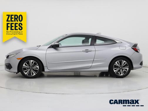 Silver 2017 Honda Civic EX-L