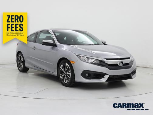Silver 2017 Honda Civic EX-L