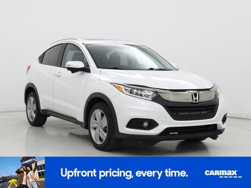 White 2019 Honda HR-V EX