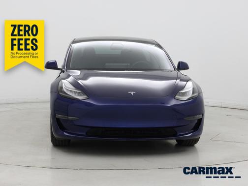 Blue 2021 Tesla Model 3 Long Range