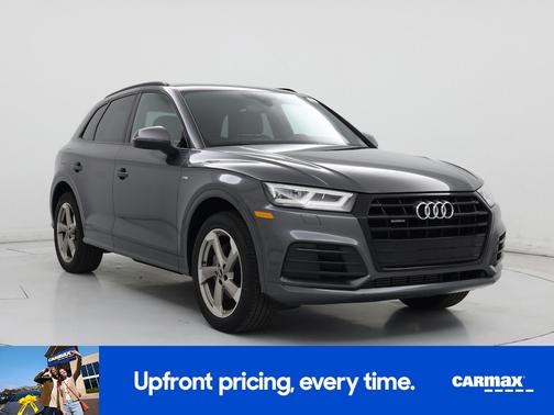 Gray 2020 Audi Q5 Titanium Premium Plus