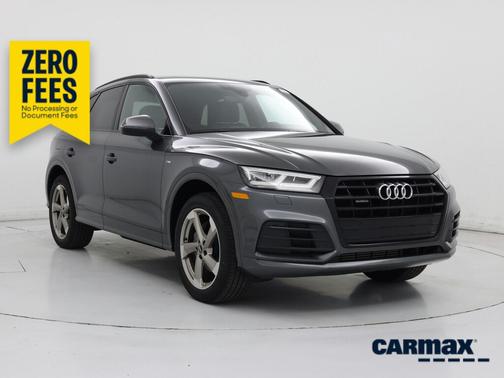 Gray 2020 Audi Q5 Titanium Premium Plus