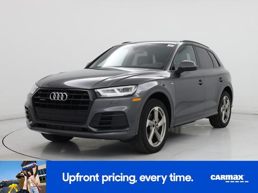 Gray 2020 Audi Q5 Titanium Premium Plus
