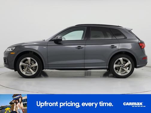 Gray 2020 Audi Q5 Titanium Premium Plus