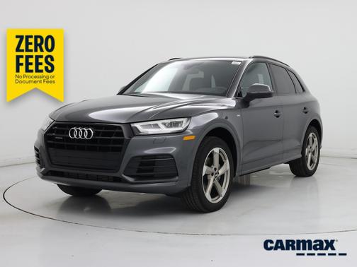 Gray 2020 Audi Q5 Titanium Premium Plus