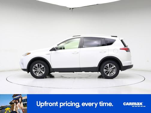 White 2018 Toyota RAV4 Hybrid LE