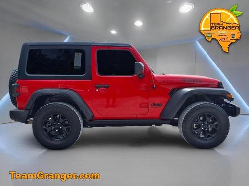 Firecracker Red Clearcoat 2022 Jeep Wrangler Sport