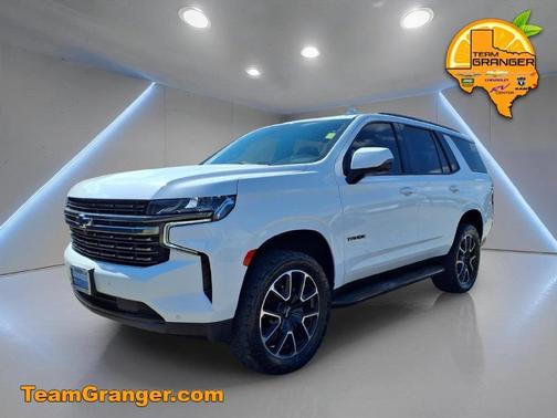 Summit White 2022 Chevrolet Tahoe RST