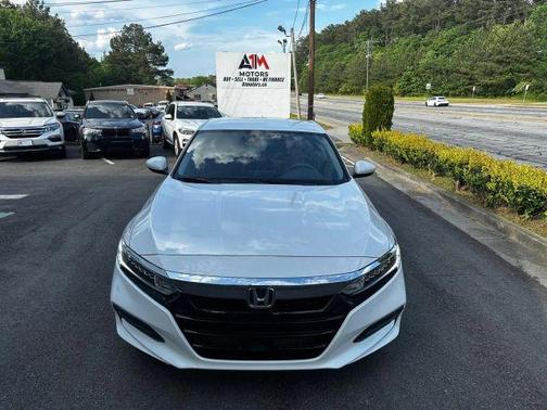 White 2019 Honda Accord LX