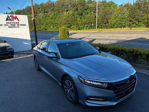 Silver 2019 Honda Accord Hybrid EX