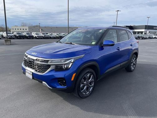 Neptune Blue 2024 Kia Seltos S