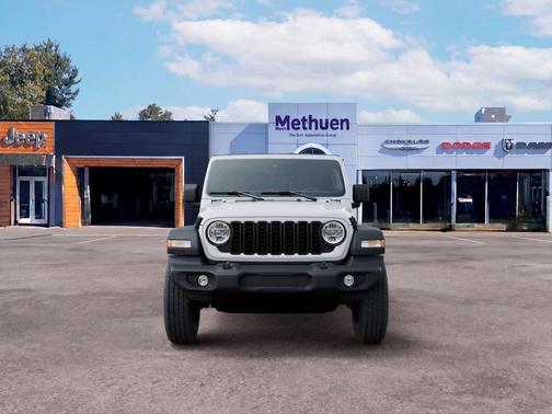 Bright White Clearcoat 2026 Jeep Wrangler Sport S