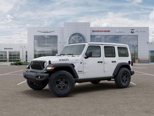 Bright White Clearcoat 2026 Jeep Wrangler Willys