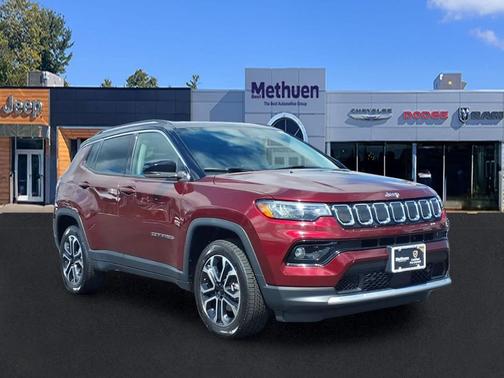 Velvet Red Pearlcoat 2022 Jeep Compass Limited