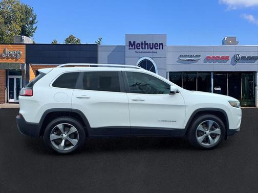 Bright White Clearcoat 2019 Jeep Cherokee Limited