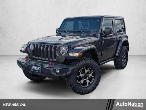 Granite Crystal Clearcoat Metallic 2022 Jeep Wrangler Rubicon