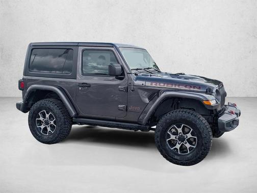 Granite Crystal Clearcoat Metallic 2022 Jeep Wrangler Rubicon