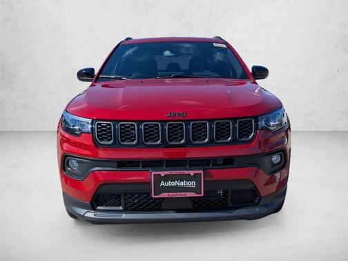 Red 2026 Jeep Compass Latitude