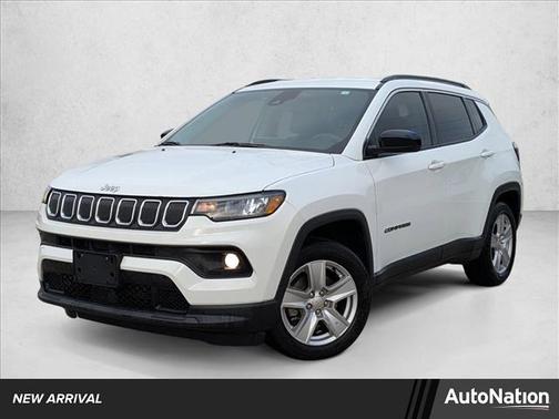 Bright White Clearcoat 2022 Jeep Compass Latitude