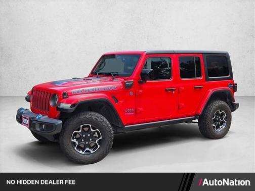 Firecracker Red Clearcoat 2022 Jeep Wrangler Unlimited 4xe Rubicon