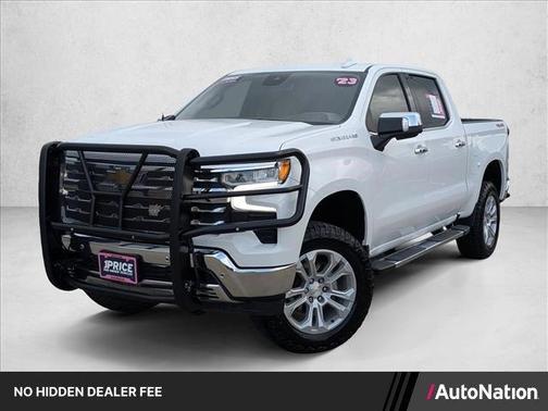 Summit White 2023 Chevrolet Silverado 1500 LTZ