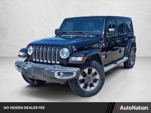 Black Clearcoat 2019 Jeep Wrangler Unlimited Sahara