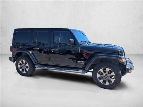 Black Clearcoat 2019 Jeep Wrangler Unlimited Sahara