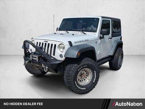 Bright White Clearcoat 2014 Jeep Wrangler Rubicon