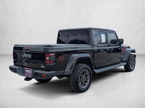 Black Clearcoat 2020 Jeep Gladiator Overland