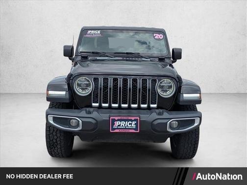 Black Clearcoat 2020 Jeep Gladiator Overland