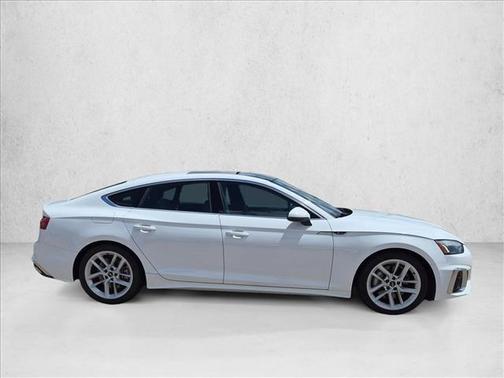 Arkona White 2024 Audi A5 Sportback S line Premium Plus