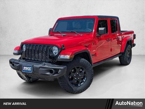 Firecracker Red Clearcoat 2023 Jeep Gladiator Sport
