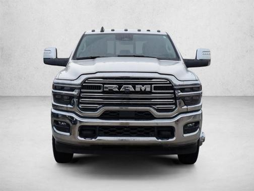 Bright White Clearcoat 2025 RAM 3500 Laramie