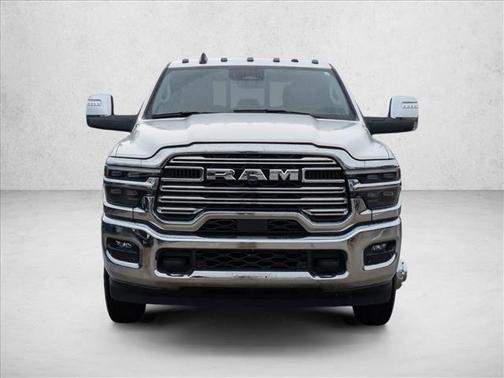 Bright White Clearcoat 2025 RAM 3500 Laramie
