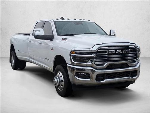 Bright White Clearcoat 2025 RAM 3500 Laramie