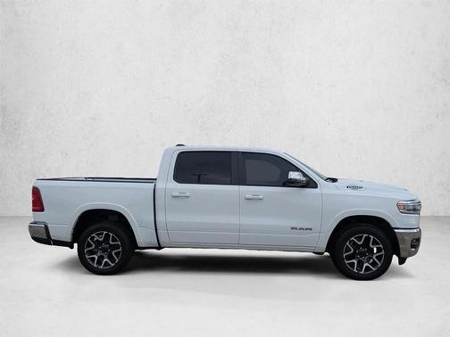 Bright White Clearcoat 2025 RAM 1500 Laramie
