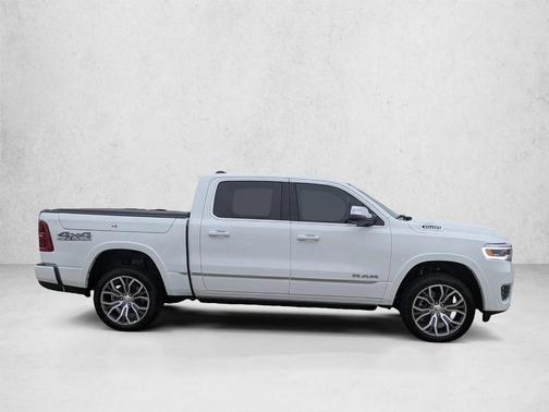 Bright White Clearcoat 2026 RAM 1500 Tungsten