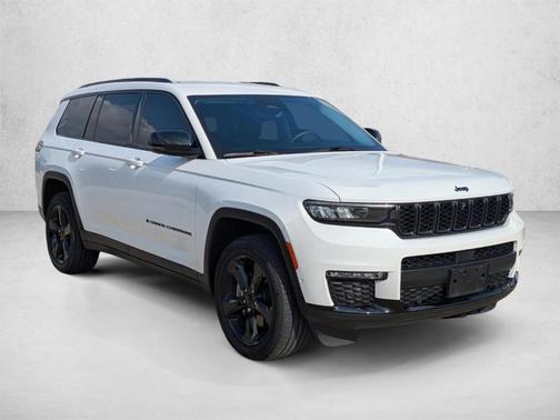 Bright White Clearcoat 2023 Jeep Grand Cherokee L Limited