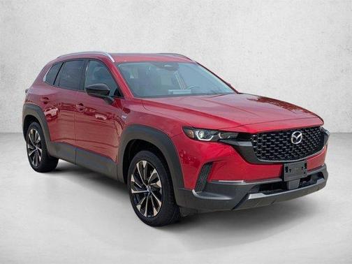 Soul Red Crystal Metallic 2025 Mazda CX-50 Hybrid Premium Plus Package