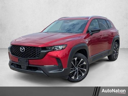 Soul Red Crystal Metallic 2025 Mazda CX-50 Hybrid Premium Plus Package