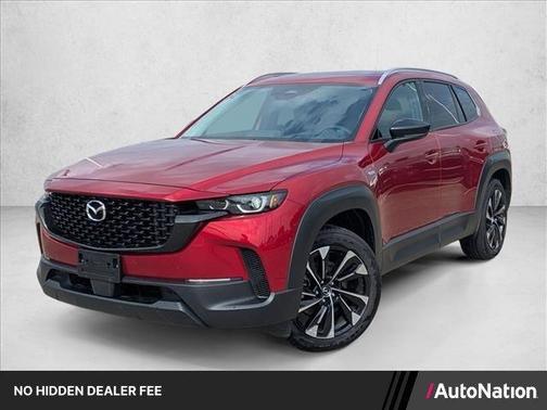 Soul Red Crystal Metallic 2025 Mazda CX-50 Hybrid Premium Plus Package