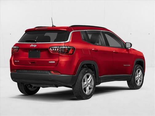 Red 2026 Jeep Compass Latitude