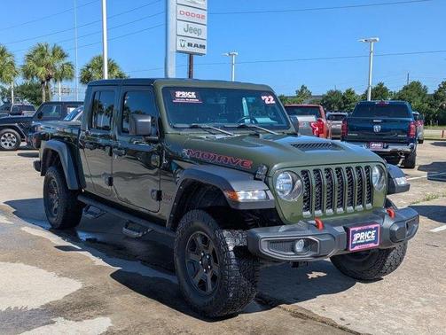 Sarge Green Clearcoat 2022 Jeep Gladiator Mojave