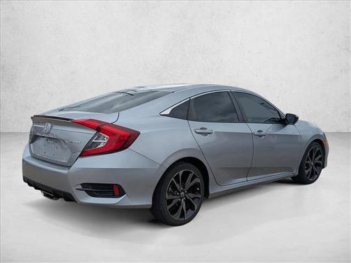 Silver 2021 Honda Civic Sport