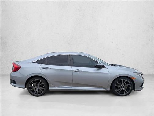 Silver 2021 Honda Civic Sport