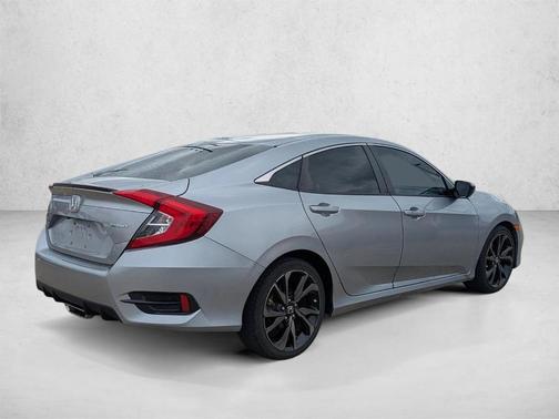 Silver 2021 Honda Civic Sport